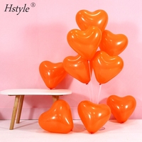 Globos Románticos de Látex con Forma de Corazón de 10 Pulgadas para Decoración de Bodas, Globos para el Día de San Valentín, Globos para Fiestas de Cumpleaños, SBR021