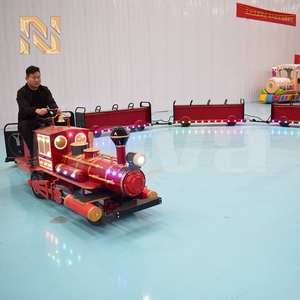 Train électrique sans rails Nova Rides de haute qualité en acier 17P pour visites touristiques, jeux électriques, parc d'attractions, manège intérieur pour enfants - Product Image 5