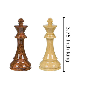 Nhà Máy Nhà Cung Cấp Antique Luxury Ấn Độ Bằng Gỗ Cờ Vua Bộ Để Bán - Product Image 4