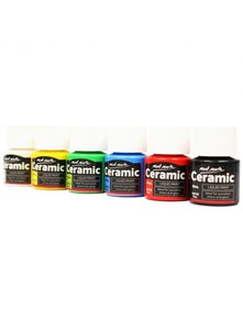 Juego de Pintura Líquida Cerámica Mont Marte, 6 Piezas x 20 ml - Product Image 2