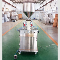 Machine d'embouteillage de pâte de tomate à la moutarde Machine de remplissage semi-automatique 100ml 200ml 300ml 500ml