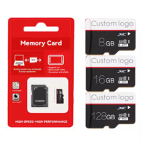 Kaliteli ucuz yüksek hızlı flaş hafıza kartı 8gb 16gb 32gb 64gb 128gb 256GB C10 U3 özelleştirilebilir hafıza kartı