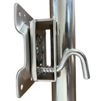Assurance qualité Roue jockey standard de remorque robuste Roue jockey résistante aux intempéries de 8 pouces
