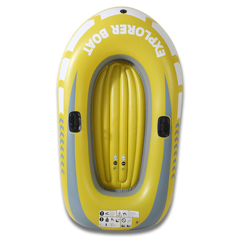 Single Size 175CM In-Stock PVC Waterplay Rowing Fishing Drifting Surfing Inflatable Kayak Boat Canoe Dinghy for Lake & River