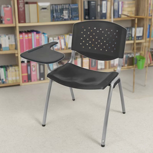 ขายตรงจากโรงงาน เก้าอี้โรงเรียนเหล็ก-พลาสติกคุณภาพสูง ราคาดี ถูก ซ้อนได้ พร้อมที่เขียนหนังสือ เก้าอี้เหล็ก-พลาสติก - Product Image 3