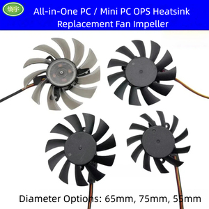 Công nghiệp tất cả-trong-một PC siêu mỏng Ops <span class=keywords><strong>Cooler</strong></span> 6010/7010/8010, thủy lực mang im lặng <span class=keywords><strong>CPU</strong></span> Fan đối với hệ thống nhỏ gọn - Product Image 1