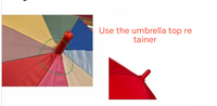 Parapluie Enfant Arc-en-ciel avec Poignée Courbe, Housse Anti-Goutte pour Bouteille, Motif Dessin Animé, Utilisation Quotidienne, Protection Soleil et Pluie pour la Maternelle