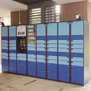 Smart Intelligent Electronic Parcel Digital Metalls chrank Auto Locker für Supermarkt Express Lieferung