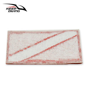 KEEP DIVING Lot de 3 broches thermocollantes en coton brodé, motif chasse au poisson-volant sous-marine, pour sacs à dos et chapeaux PS-038 - Product Image 5