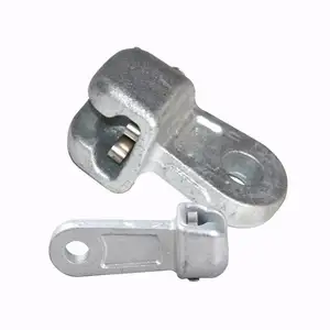 Hot Dip Galvanized Electric Power Overhead Line Fittings W Socket Clevis Eye