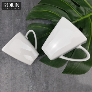 <span class=keywords><strong>Tasse</strong></span> à café carrée de 110 ml avec soucoupe et logo personnalisé - Product Image 6