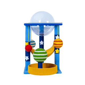 자연 사이잘랄 포스트 별이 빛나는 하늘 고양이 실내 고양이를위한 우주 캡슐과 나무를 등반 - Product Image 6