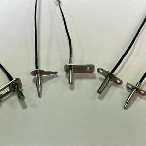 Термодатчик керамический NTC 10K 50K 100K с точностью 1% B3435, рабочая температура -40~125°C, с выводами для нагревателя - Product Image 1