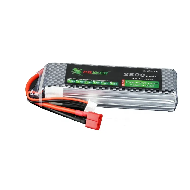 Фабричная Прямая оптовая продажа 3S 25C 2800MAH RC Lipo батарея 11,1 V упаковка для радиоуправляемых дронов игрушек