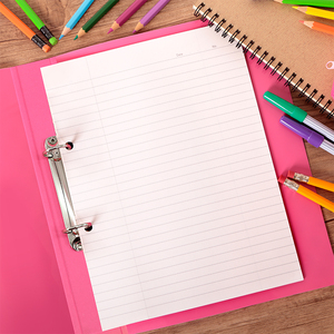 Koyo Tùy Chỉnh Thiết Kế Giấy Bảng Màu Xám A4 2-Ring Chất Kết Dính Thư Mục Tập Tin Với 4C In Ấn Cho Văn Phòng Tài Liệu Lưu Trữ - Product Image 2