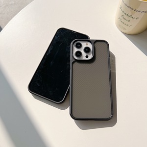 เคสโทรศัพท์ทำจากคาร์บอนไฟเบอร์ aramid Slim DRY Hard PC เคสโทรศัพท์คาร์บอนไฟเบอร์เรซินสำหรับ iPhone 12 13 14 15 16 PRO MAX - Product Image 2