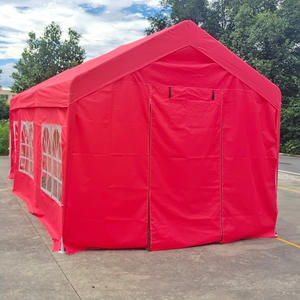 Abri de voiture en tissu à prix avantageux, tissu Oxford 300D, Carpa 10x20FT, tente de stationnement pour voiture avec parois latérales - Product Image 6