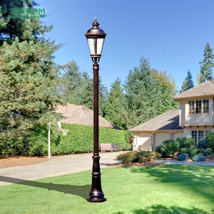 European Garden Park <strong>Street</strong> Luxury <strong>Vintage</strong> Gate Lamp Led Lighting Post <strong>Light</strong> - Product Image 3