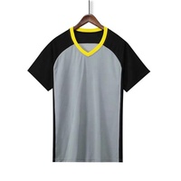 Maillot d'arbitre de football professionnel unisexe Kit d'uniforme d'entraînement de football personnalisé Vêtements de sport de basket-ball pour adultes personnalisables