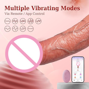 Silicone lỏng dương vật tay áo app điều khiển từ xa tái sử dụng Vibrator bao cao su nam quan hệ tình dục đồ chơi - Product Image 3