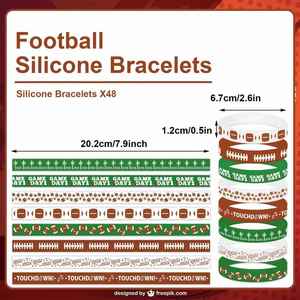 Pulseras de Silicona Personalizadas con Logotipo, Pulsera Deportiva a Precio Económico - Product Image 3