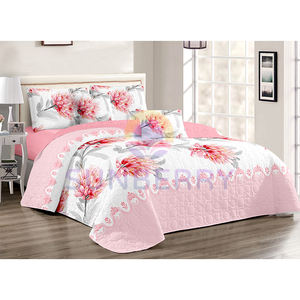 Couvre-lit imprimé en gros, rembourrage en coton, couette, motif floral magnifique, literie pour usage domestique - Product Image 5