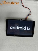 GPS de navigation 9 pouces Android 12.0 pour VW/Toyota/Nissan/Ford/KIA/Hyundai/BMW 2 Din Carplay Radio Universal Multimedia Player
