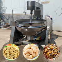 Sucre Miel Noix Glacées Noix Cacahuètes Noix Ligne de production Machine à caraméliser Noix Cacahuètes Noix