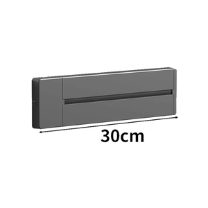 Terminal de Enchufe para Riel Pano.V con un Elegante Diseño Gris, 30 cm de Longitud y 3 Tomas Versátiles, que Ofrecen una Fuente de Alimentación Confiable - Product Image 1