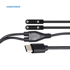 Cable de Carga Magnético 2 en 1, Imán de 4 mm, <span class=keywords><strong>Cargador</strong></span> de Energía USB <span class=keywords><strong>Tipo</strong></span> <span class=keywords><strong>C</strong></span> de 2 Pines <span class=keywords><strong>con</strong></span> Conector Hembra 4.0 - Product Image 4