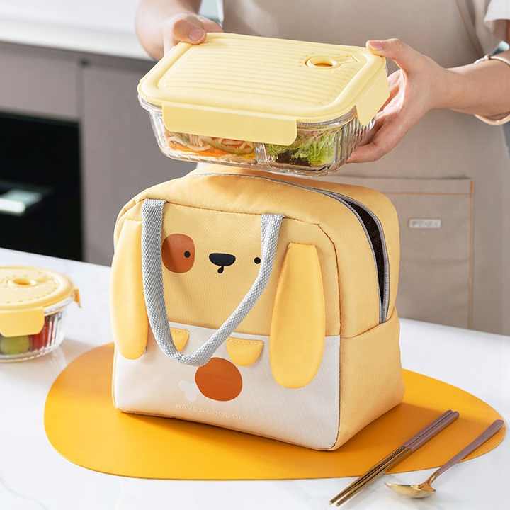 Bolsa Térmica Infantil De Aluminio Con Diseño Lindo Para El Almuerzo
