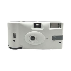 2025 Einmal <b>Disposable</b> Custom Logo White 35Mm Once Single One Time Use Film <b>Camera</b> With Button - Product Image 1