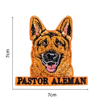 Patchs brodés pour chiens, autocollants 3M, à coudre, pour vêtements, jeans, vestes, chapeaux, badges, décoration DIY