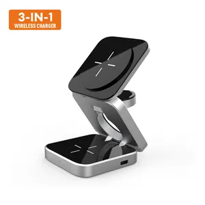 Convertible Magnetic Wireless Charging Stand with Qi2 15W