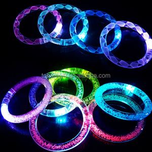 สายรัดข้อมือเรืองแสงสำหรับงานปาร์ตี้ โปรโมชั่นสุดคุ้ม พร้อมไฟ LED เปิดใช้งานด้วยการเคลื่อนไหว - Product Image 3