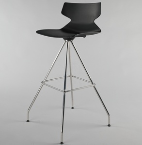 <span class=keywords><strong>Tabouret</strong></span> <span class=keywords><strong>de</strong></span> <span class=keywords><strong>bar</strong></span> haut pivotant à 360 degrés, en acier inoxydable, moderne, pour hôtel commercial, salon, norme ANSI/BIFMA, durable, garantie <span class=keywords><strong>de</strong></span> 2 ans - Product Image 2