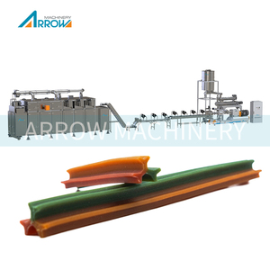 Nouvelle machine extrudeuse de nourriture pour animaux de compagnie 380V 55kw Pompe à engrenages Haute capacité Haute vitesse Fabricant de bâtonnets d'os et de viande avec PLC pour chiens - Product Image 1