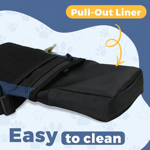 Sac à friandises mains libres OEM avec doublure en silicone, fermeture magnétique à une main, sac à friandises pour l'entraînement des chiens, pochette à friandises pour l'entraînement des animaux de compagnie - Product Image 3