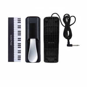 Pédale de sustain universelle pour piano, interrupteur au pied pour clavier numérique, accessoires pour orgue électronique et synthétiseur MIDI, portable et durable - Product Image 1