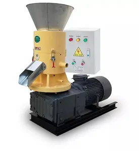 Stro Hout Biomassa Zaagsel Pellet Machine Productielijn Molen Apparatuur Voor Brandstof Thuis Verwarming Koken