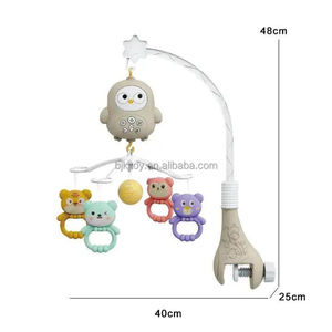 OEM ODM <span class=keywords><strong>Cuna</strong></span> infantil Móvil Plástico Control remoto Móvil con sonajero Juguetes y <span class=keywords><strong>canciones</strong></span> <span class=keywords><strong>de</strong></span> <span class=keywords><strong>cuna</strong></span> <span class=keywords><strong>para</strong></span> bebés Niños y niñas - Product Image 1