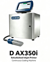 Imprimante jet d'encre reconditionnée D AX350i pour l'impression industrielle, machine de codage continu