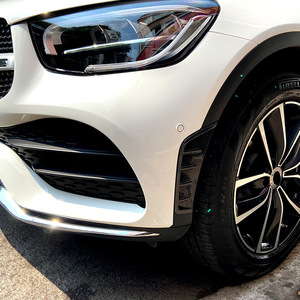 Mercedes-Benz GLC 2020+ Front Bumper Air Intake Blade Piano Black Plastic Modification Part Number 155 - Product Image 4