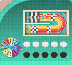 Juego de Mesa Interactivo de Lanzamiento Rápido de Discos para un Juego Emocionante, Pista de Carreras de Ajedrez con Catapulta para Niños - Product Image 5