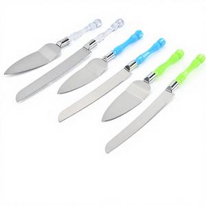 1 ud. Espátula de Acero Inoxidable Ecológica con Acabado Espejo, Juego de Cuchillos para Pan, Pizza, Postres, Tartas y Fondant, Herramienta Divisora y Cortadora - Product Image 1