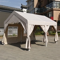 Sibada SIBADA-T-03 Tonnelle commerciale instantanée imperméable, tente pliante à angle droit, structure en acier galvanisé durable