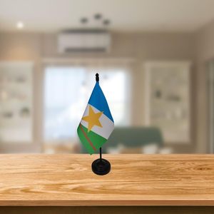 Bandiera da Tavolo in Poliestere Stampata Digitalmente Marca Cais Laser Niuxiang, Resistente, Bandierina dello Stato del <span class=keywords><strong>Brasile</strong></span>, Hunan per Fiere - Product Image 2