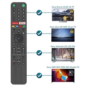 Télécommande vocale de remplacement RMF-TX500P RMF-TX500T RMF-TX500C compatible avec les téléviseurs <span class=keywords><strong>Sony</strong></span> KD-55X9500G KD-55X9500H KD-65X8000H - Product Image 3