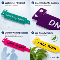 Bracelet d'alerte médical pour risque de chute, bracelet d'alerte pour patient hospitalier