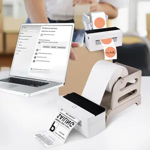Neuester tragbarer Desktop-Thermoversand-Etiketten drucker WIFI-Etiketten aufkleber Hersteller Barcode-Drucker